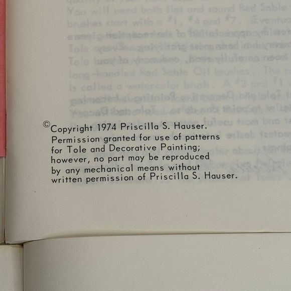For Whom the Brush Toles Vol 1 & 2 Bundle Priscilla Hauser - Picture 5 of 8